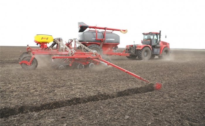 Cев яровых сельхозкультур в Чувашии проведен на 179,3 тыс. га, это 85,5% к плану Cев яровых сельхозкультур в Чувашии проведен на 179,3 тыс. га, это 85,5% к плану